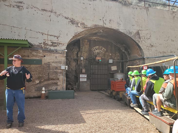 Copper Queen Mine Tour, Bisbee, Arizona, February 22, 2024