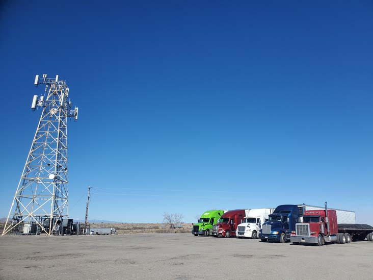 Outside Bowlin's The Thing?, Exit 322, Interstate 10, Cochise County, Arizona, February 21, 2024