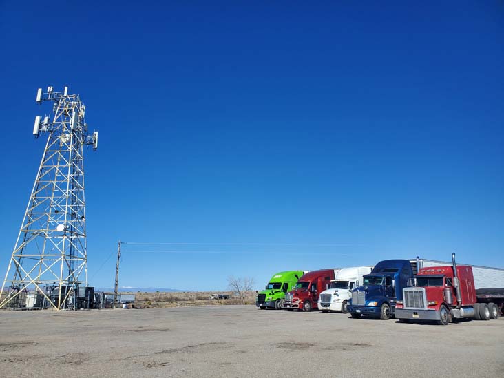 Outside Bowlin's The Thing?, Exit 322, Interstate 10, Cochise County, Arizona, February 21, 2024