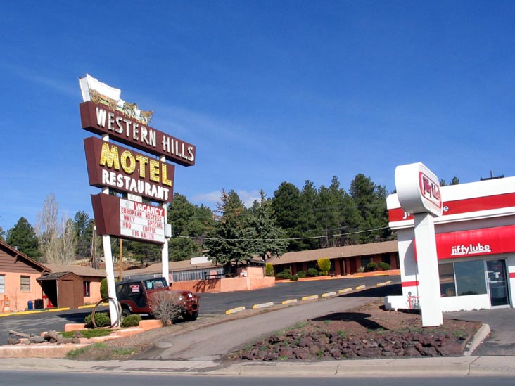 Western Hills Motel, 1580 East Route 66, Flagstaff, Arizona