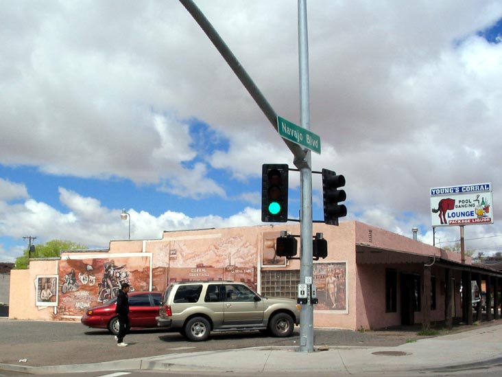 Young's Corral, Navajo Boulevard and Florida Street, NW Corner, Holbrook, Arizona