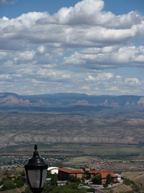 View of Jerome and Verde Valley From The Asylum, Jerome Grand Hotel, 200 Hill Street, Jerome, Arizona