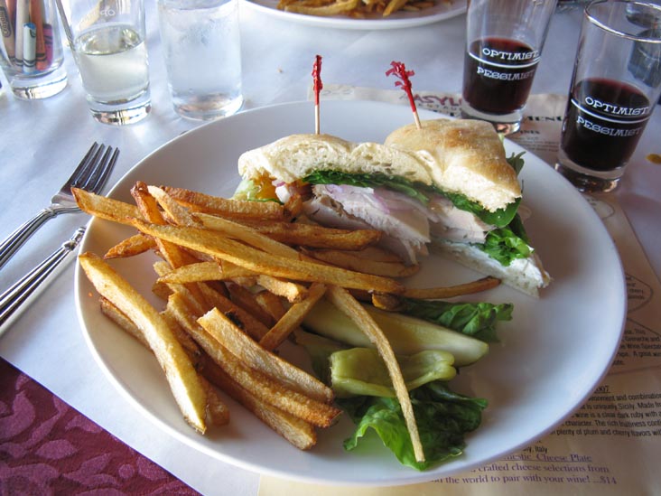 Turkey Sandwich, The Asylum, Jerome Grand Hotel, 200 Hill Street, Jerome, Arizona