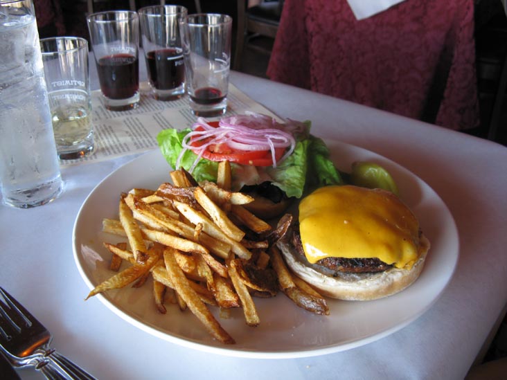 Burger, The Asylum, Jerome Grand Hotel, 200 Hill Street, Jerome, Arizona