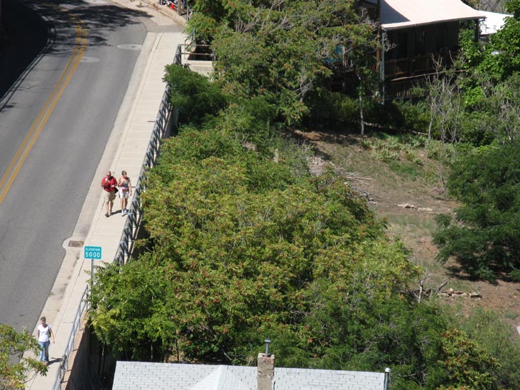 View of Arizona State Route 89A From The Asylum, Jerome Grand Hotel, 200 Hill Street, Jerome, Arizona