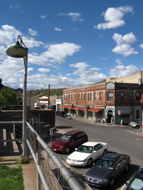 Main Street and Jerome Avenue From Upper Park, Main Street, Jerome, Arizona
