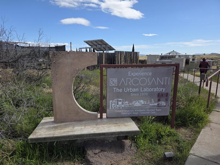 Arcosanti, 13555 South Cross L Road, Mayer, Arizona, February 19, 2026