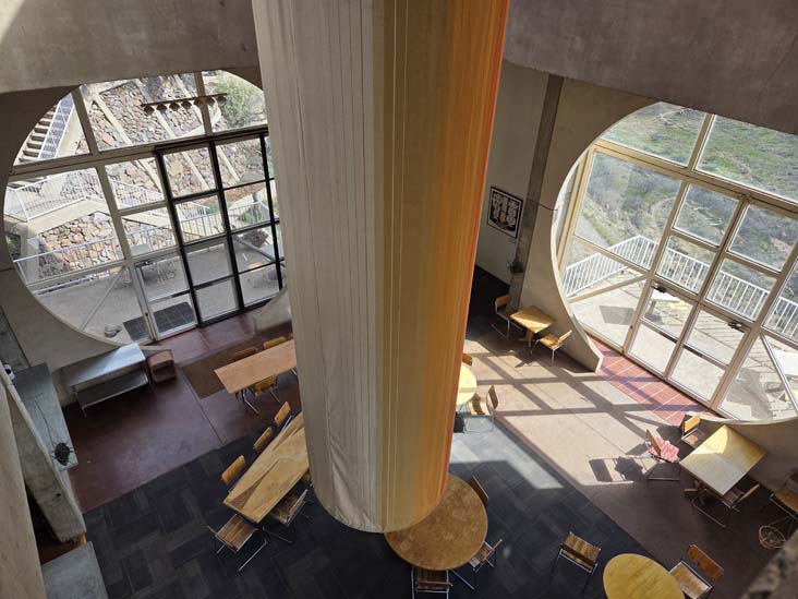 Crafts III Visitors Center, Arcosanti, Mayer, Arizona, February 19, 2026