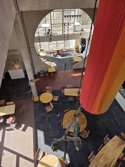 Crafts III Visitors Center, Arcosanti, Mayer, Arizona, February 19, 2026