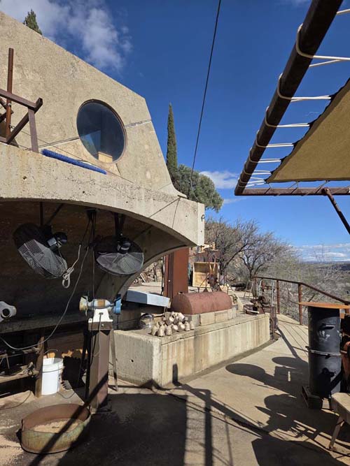 Foundry Apse, Arcosanti, Mayer, Arizona, February 19, 2026