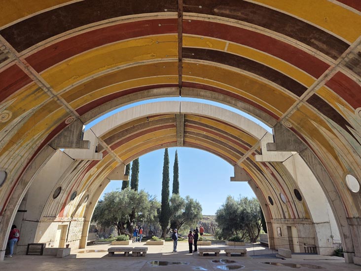 The Vaults, Arcosanti, Mayer, Arizona, February 19, 2026