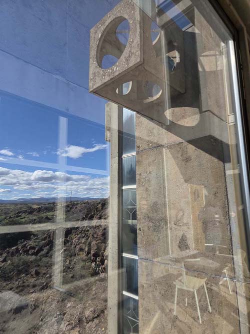 Crafts III Visitors Center, Arcosanti, Mayer, Arizona, February 19, 2026