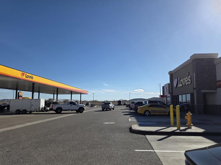 Love's Travel Stop #722, 14414 South Cross L Road, Mayer, Arizona, February 19, 2026