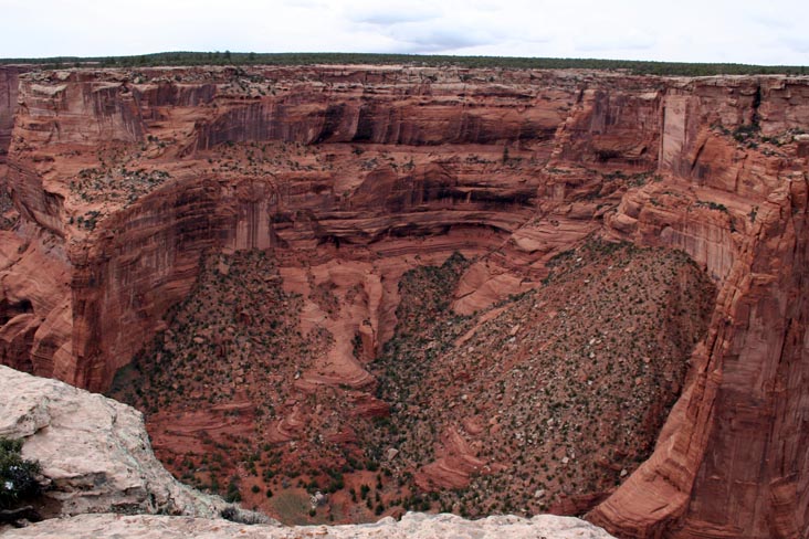 Spider Rock Overlook, Canyon de Chelly National Monument, Arizona