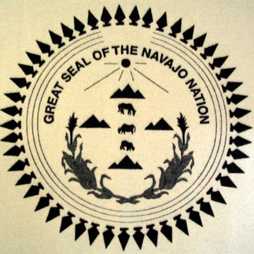 Great Seal of the Navajo Nation Rug, Window Rock, Arizona