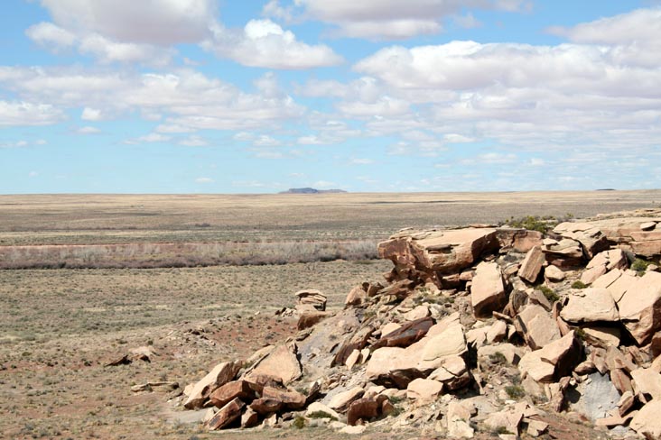 View From Newspaper Rock, Petrified Forest National Park, Arizona, March 30, 2007