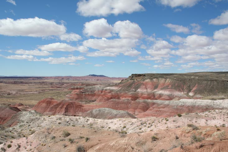 Whipple Point, Painted Desert, Petrified Forest National Park, Arizona, March 30, 2007