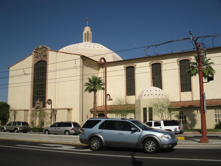 St. Francis Xavier From Lola Coffee Bar, 4700 North Central Avenue, Phoenix, Arizona