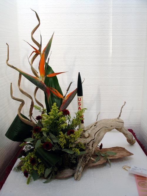 Plant Arrangement, Floriculture Building, Arizona State Fair, Phoenix, Arizona, October 15, 2006