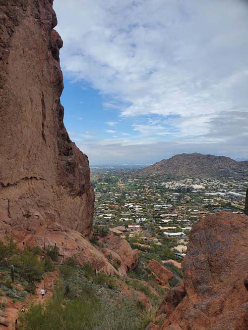 Echo Canyon Trail, Camelback Mountain, Phoenix, Arizona, February 21, 2023