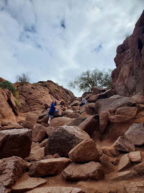 Echo Canyon Trail, Camelback Mountain, Phoenix, Arizona, February 21, 2023