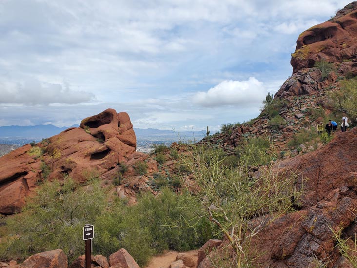 Echo Canyon Trail, Camelback Mountain, Phoenix, Arizona, February 21, 2023