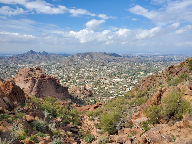Echo Canyon Trail, Camelback Mountain, Phoenix, Arizona, February 21, 2023