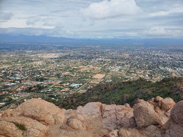 Summit, Echo Canyon Trail, Camelback Mountain, Phoenix, Arizona, February 21, 2023