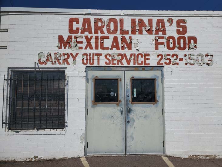 Carolina's Mexican Food, 1202 East Mohave Street, Phoenix, Arizona, February 20, 2023
