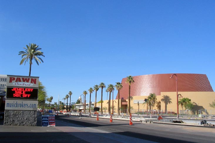 Light Rail Construction, Campbell Avenue Stop, METRO Light Rail, Phoenix, Arizona