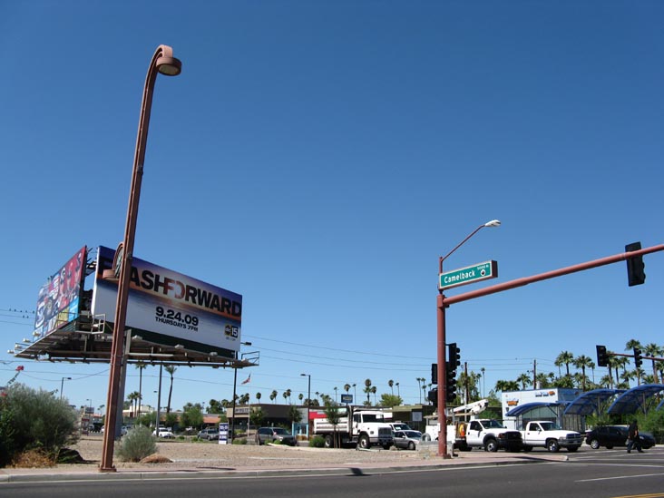 Central Avenue and Camelback Road, SW Corner, Phoenix, Arizona, September 18, 2009