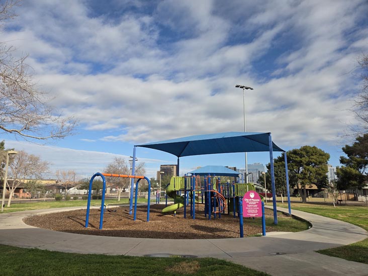 Playground, Central Park, Phoenix, Arizona, February 17, 2026