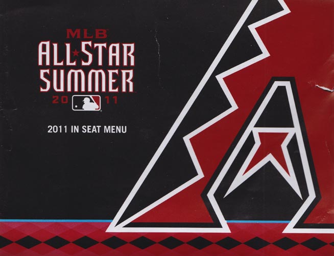 2011 Chase Field In Seat Menu
