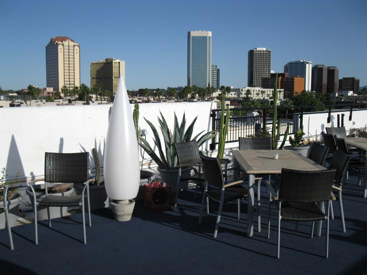 Rooftop Lounge, The Clarendon Hotel, 401 West Clarendon Avenue, Phoenix, Arizona