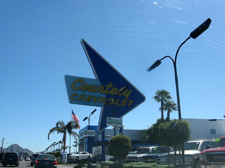 Courtesy Chevrolet, 1233 East Camelback Road, Phoenix, Arizona, September 16, 2009