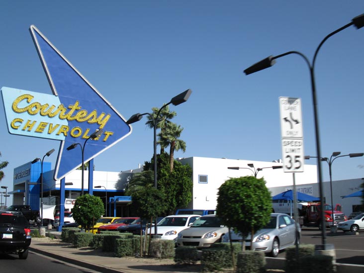 Courtesy Chevrolet, 1233 East Camelback Road, Phoenix, Arizona, March 26, 2010