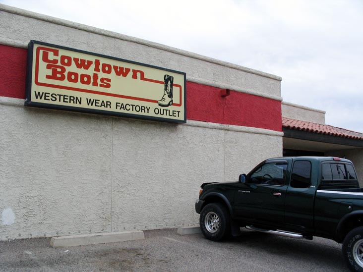 Cowtown Boots, 1001 North Scottsdale Road, Tempe, Arizona