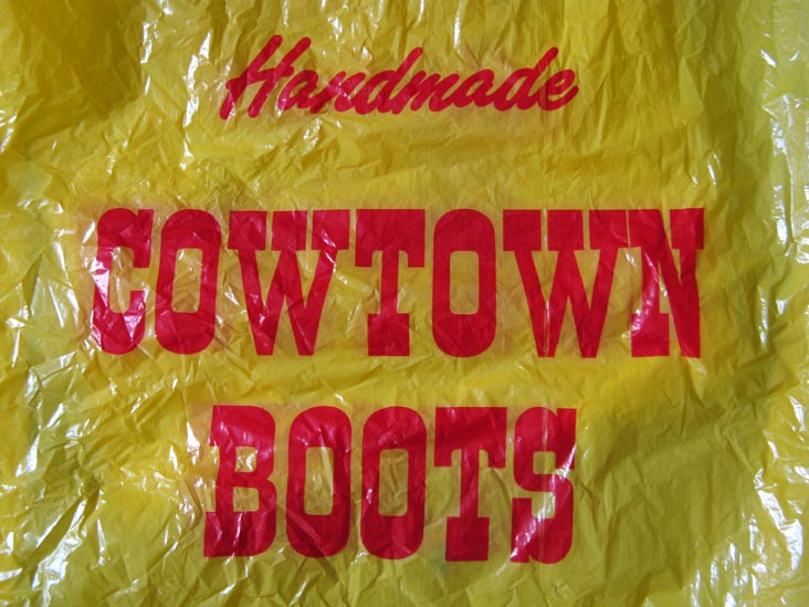 Shopping Bag, Cowtown Boots, 1001 North Scottsdale Road, Tempe, Arizona