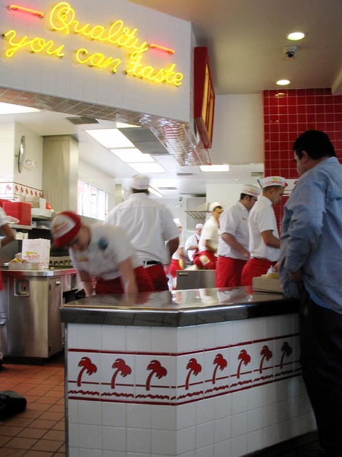 Counter, In-N-Out Burger, 920 East Playa Del Norte, Tempe, Arizona