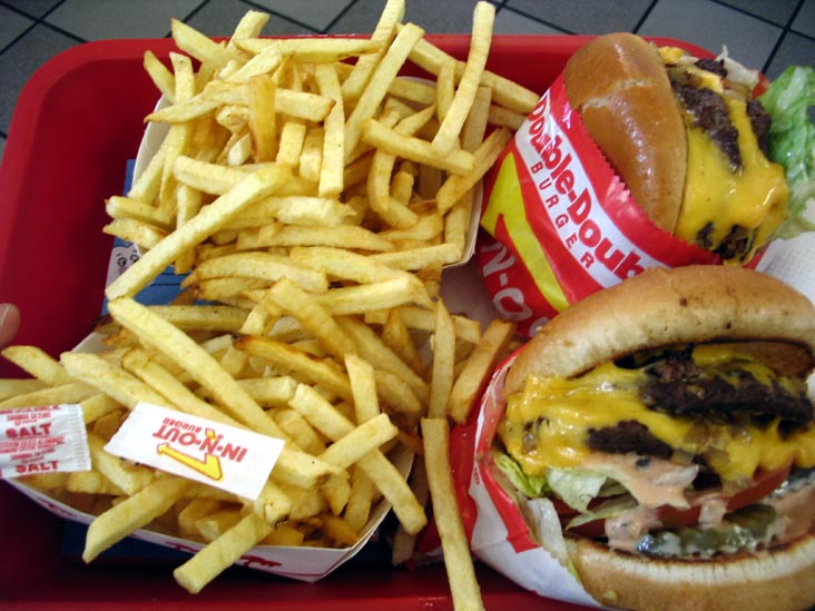 Burgers, French Fries, In-N-Out Burger, 920 East Playa Del Norte, Tempe, Arizona