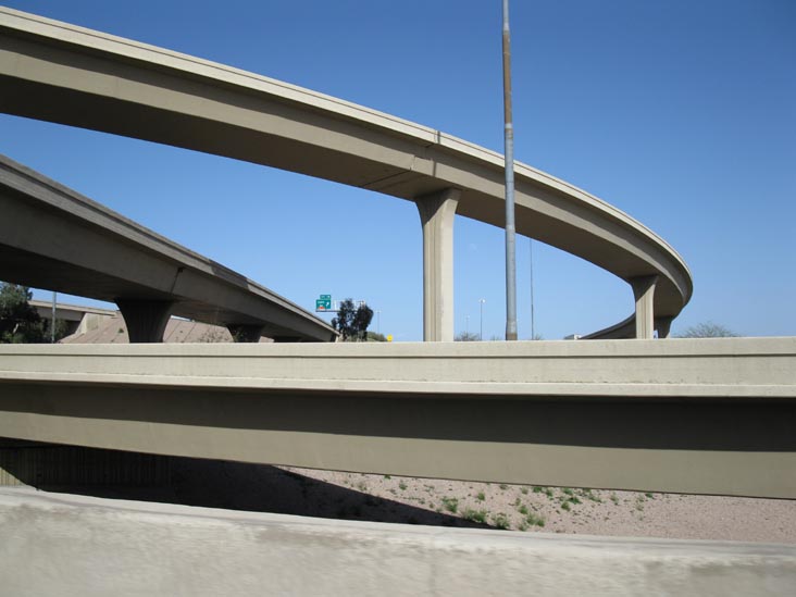 Interstate 10, State Route 51 and Loop 202 Mini Stack, Phoenix, Arizona