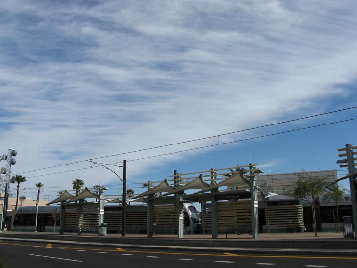 Roosevelt Street-Central Avenue Station, METRO Light Rail, Phoenix, Arizona