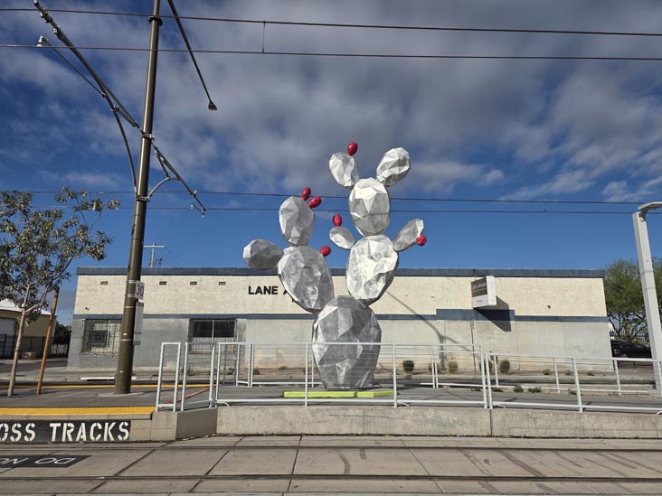 Lincoln/Central Avenue Station, Valley Metro Rail, Phoenix, Arizona, February 17, 2026