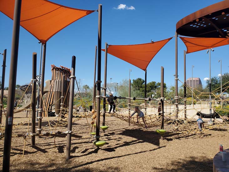 Playground, Margaret T. Hance Park/Deck Park, Phoenix, Arizona, February 20, 2023