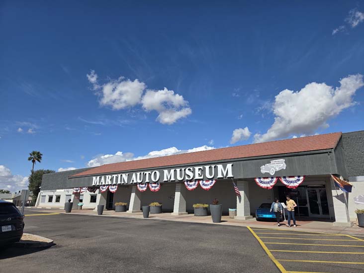 Martin Auto Museum, 4320 West Thunderbird Road, Glendale, Arizona, February 17, 2026