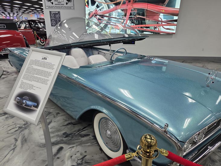 1960 Ford Fairlane Spaceliner Custom Concept Car, Martin Auto Museum, Glendale, Arizona, February 17, 2026