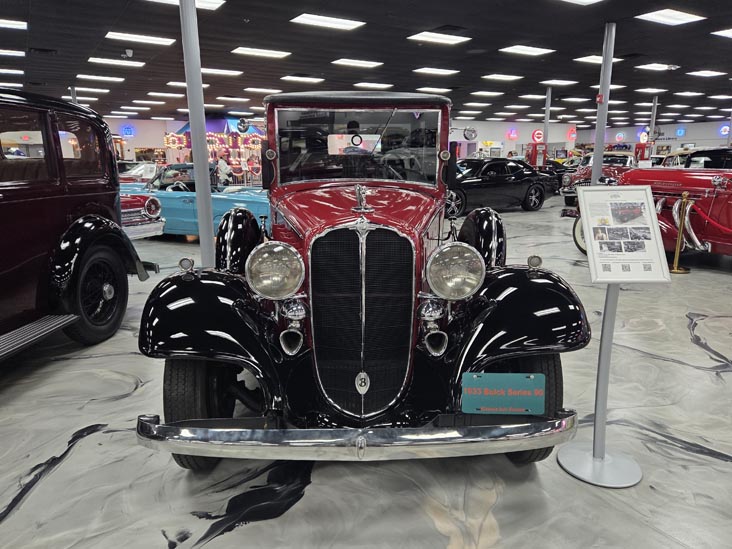 1933 Buick Series 90 Limousine, Martin Auto Museum, Glendale, Arizona, February 17, 2026
