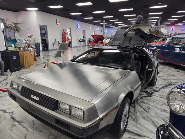 1981 DMC DeLorean, Martin Auto Museum, Glendale, Arizona, February 17, 2026