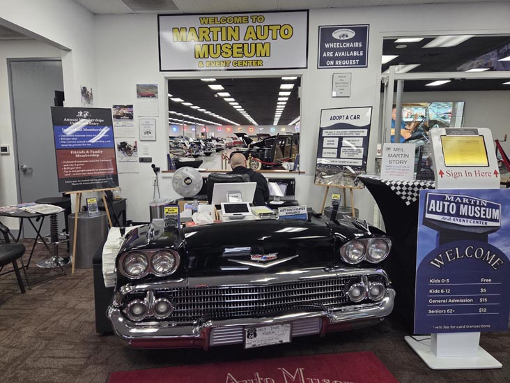 Martin Auto Museum, Glendale, Arizona, February 17, 2026