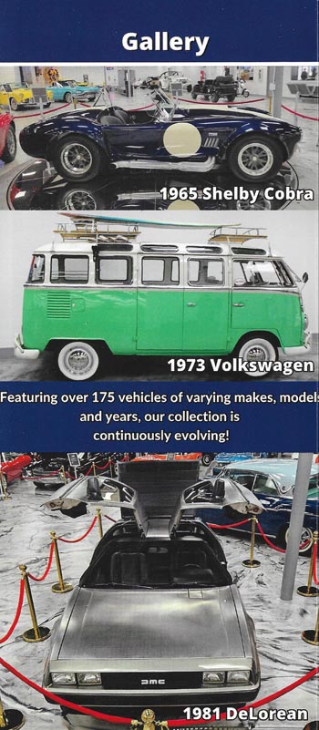 Martin Auto Museum Brochure
